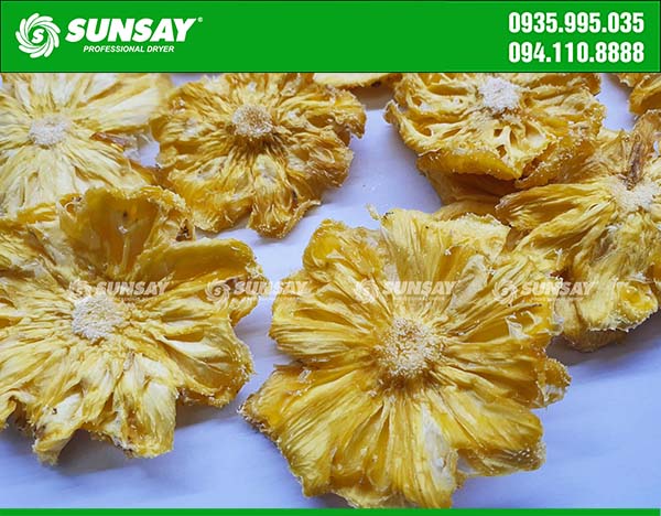 Dứa sấy lạnh