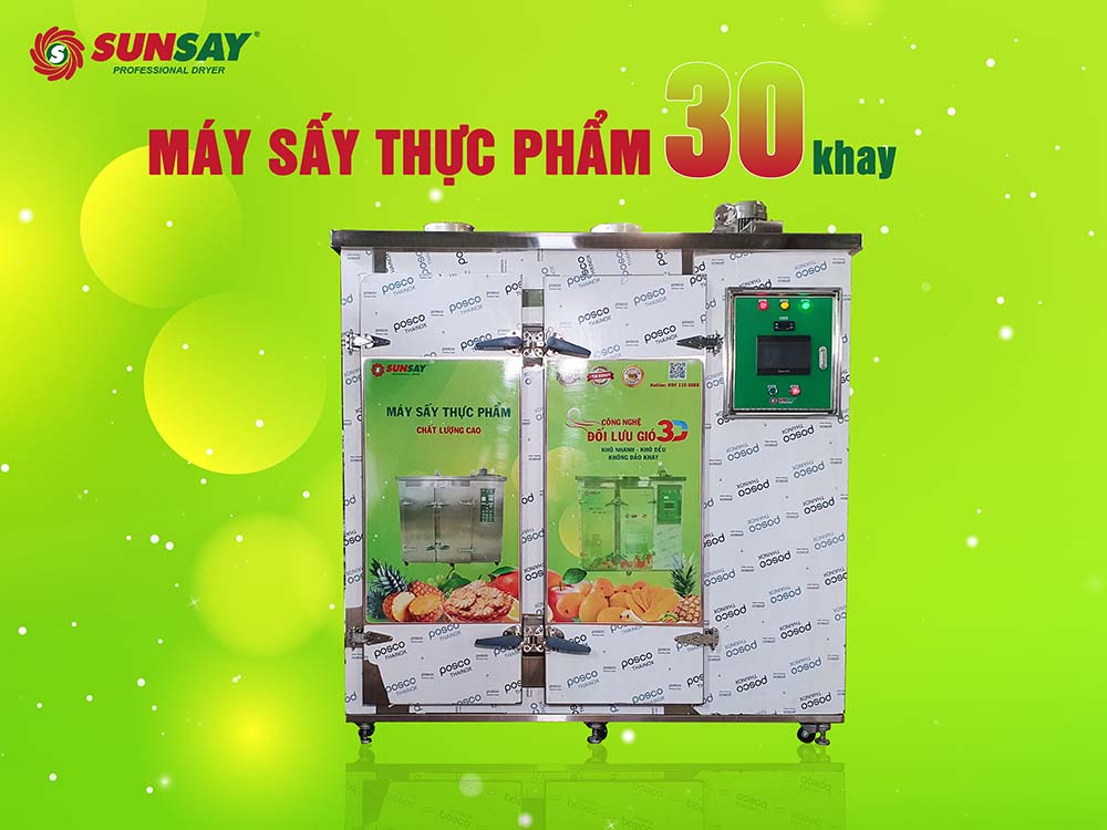 SUNSAY Việt Nam cung cấp máy sấy thực phẩm đa năng