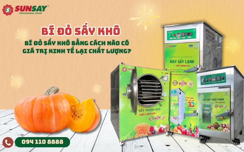Bí đỏ sấy khô
