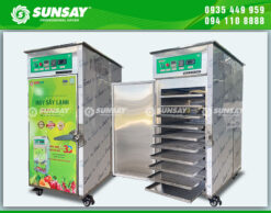 Máy sấy lạnh đối lưu SUNSAY chất lượng cao, sấy khô đều sản phẩm
