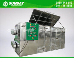 Máy sấy vĩ ngang là sự lựa chọn hàng đầu để sấy nông sản