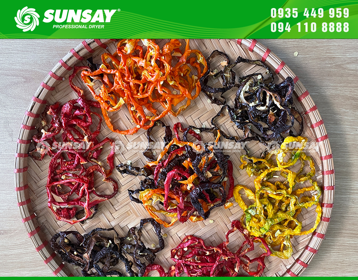 Ớt trái cây sấy lạnh