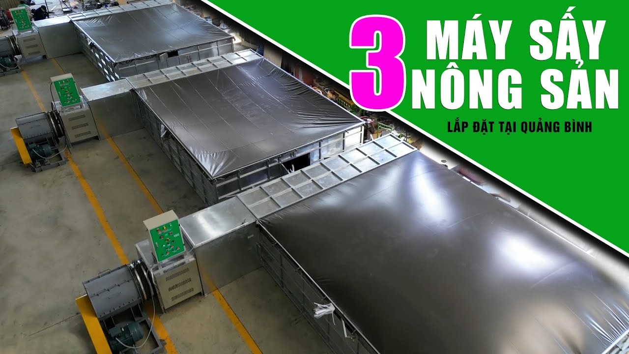 3 máy sấy nông sản