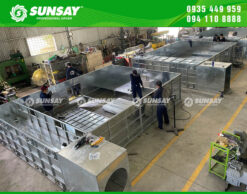 Khởi động, điều khiển máy bằng các thao tác đơn giản, sẽ có kỹ thuật viên SUNSAY hướng dẫn khách hàng cụ thể