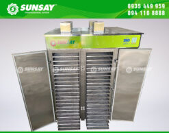 Máy sấy nhiệt đối lưu 80 khay chất lượng cao SUNSAY