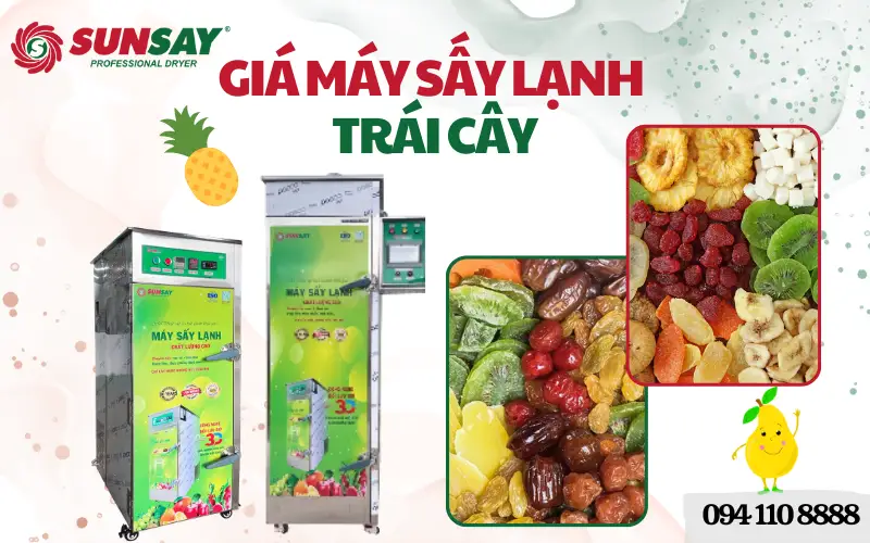 Giá máy sấy lạnh từ 50 đến 100 triệu phù hợp với các cơ sở sản xuất nhỏ và vừa, có công suất sấy từ 20kg đến 100kg mỗi mẻ