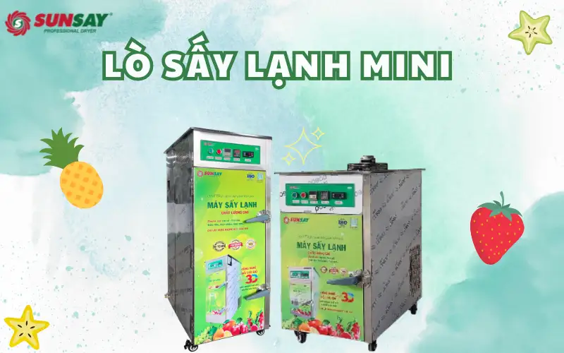 Doanh nghiệp nhỏ có nên đầu tư lò sấy lạnh mini?