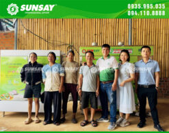 Chuyển giao thiết bị sấy măng rừng tại UBND Xã Dak To Lung