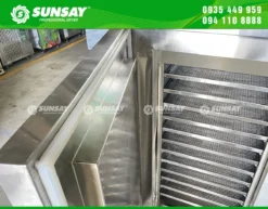 Cửa và thân máy nhiều lớp cách nhiệt tốt